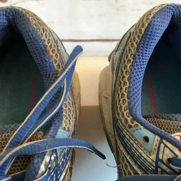 ASICS Women T3R5N Duomax GT-1000 Gel Gray Blue Athletic Running Shoes Size 8 - Picture 8 of 12